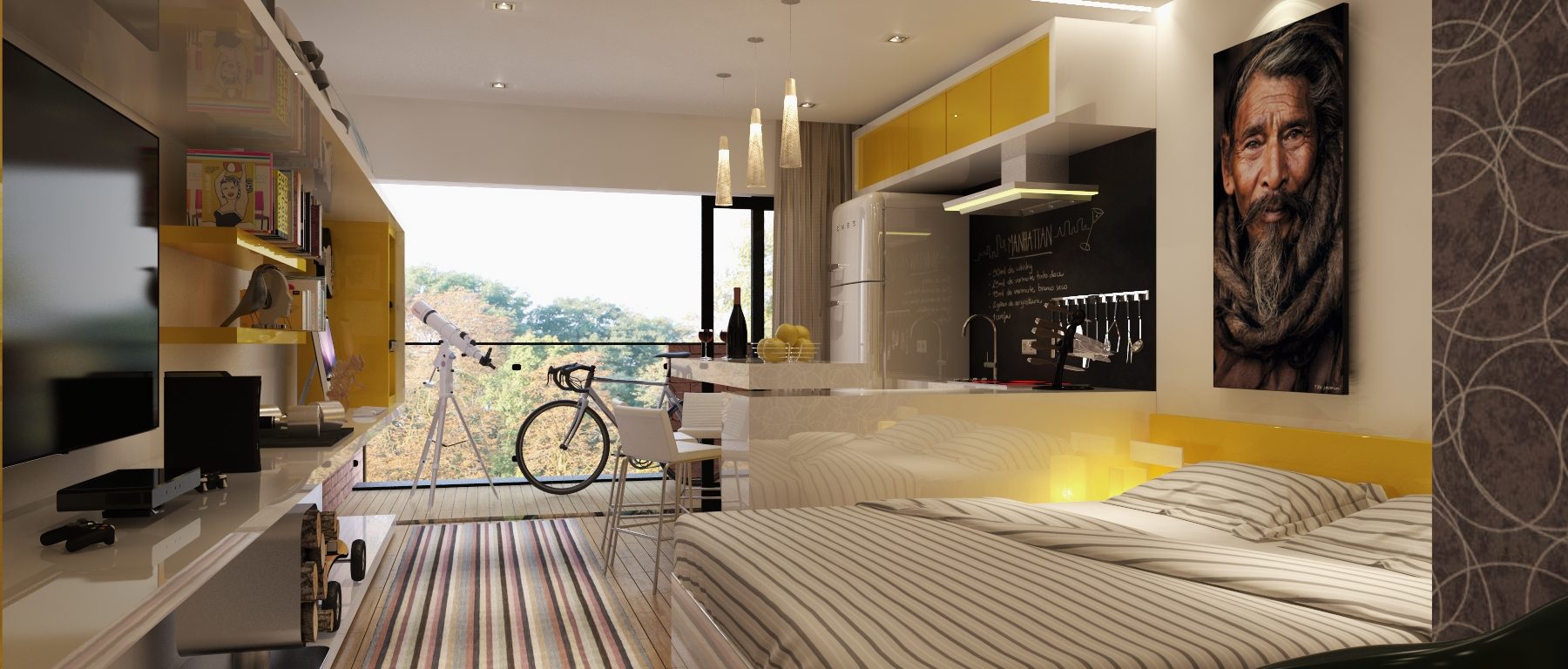 Versatile studio em Juiz de Fora